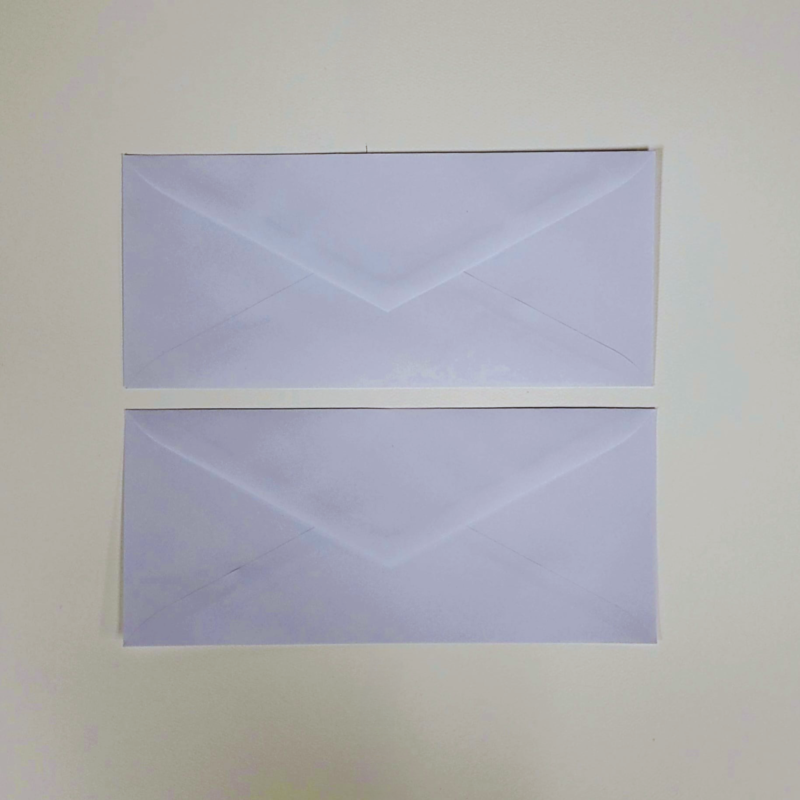 #10 white Wove Regular Peel & seel