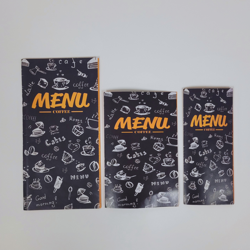 11x17 Tri-fold Menus (Finished Size 5.6 x 11)