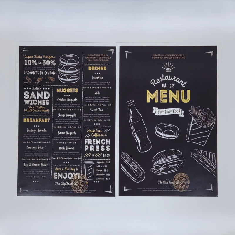 Text Menus