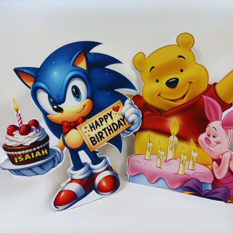 Cartoon Custom Cut Outs      (Foam Board)
